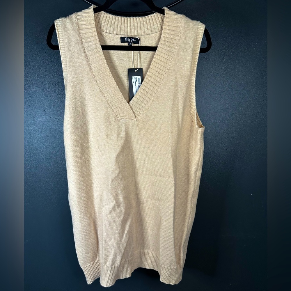 Peachy sweater vest dress small/medium
